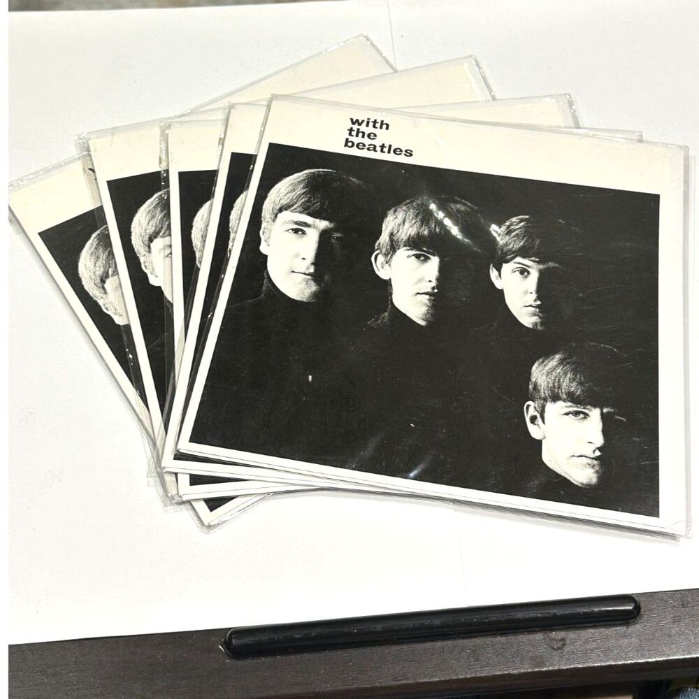With the Beatles Blank Note Card - 6 Cards